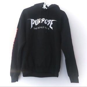 Justin Bieber Purpose World Tour Hoodie Merch
